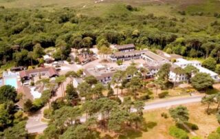 Knoll House Aerial photography