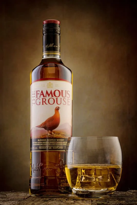 Whiskey Bottle Product Shot