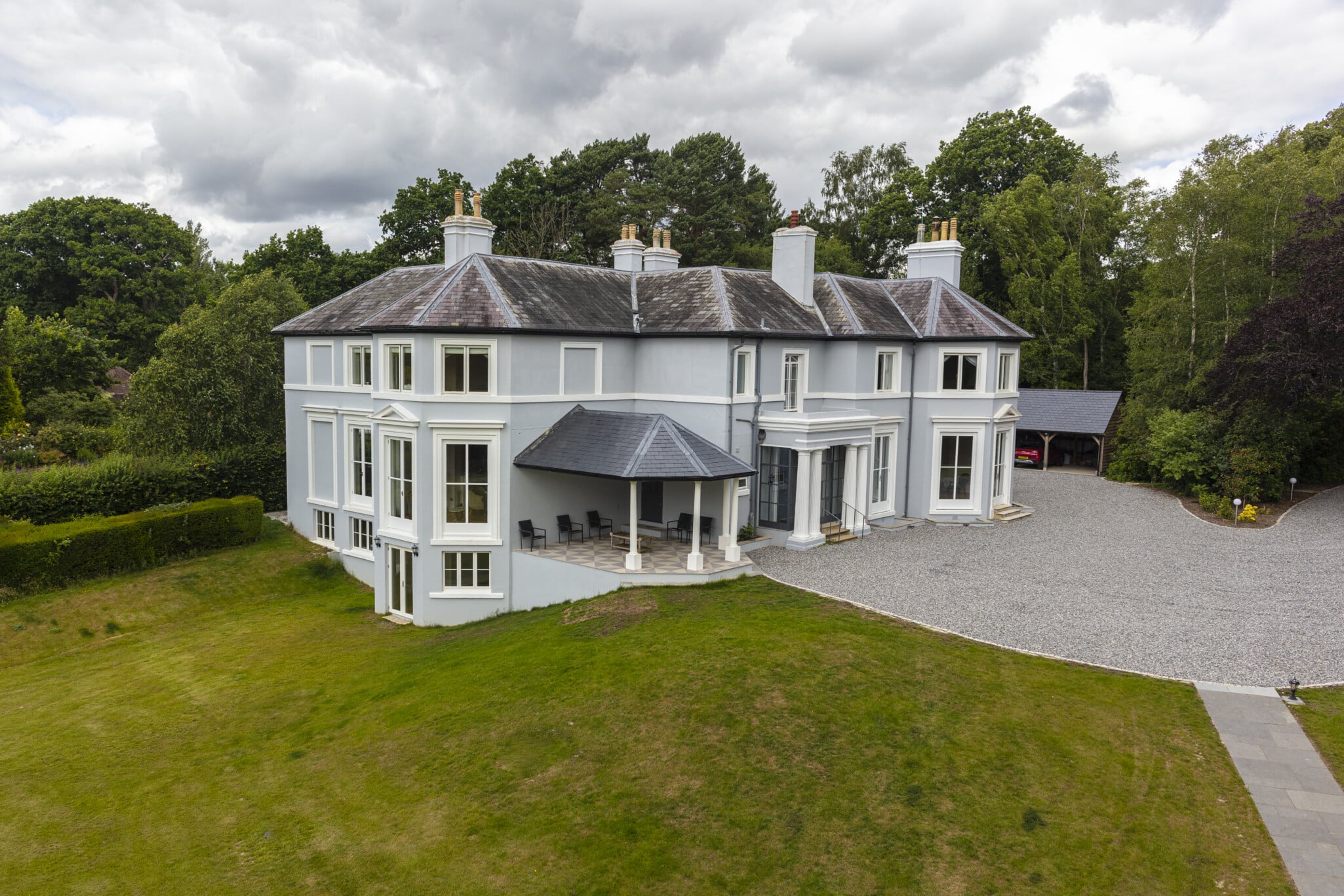 Aerial property photos